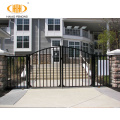 Customized modern wrought iron main gate design